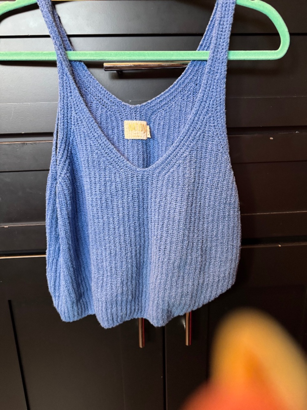 Nation Ltd textured knit tank size small